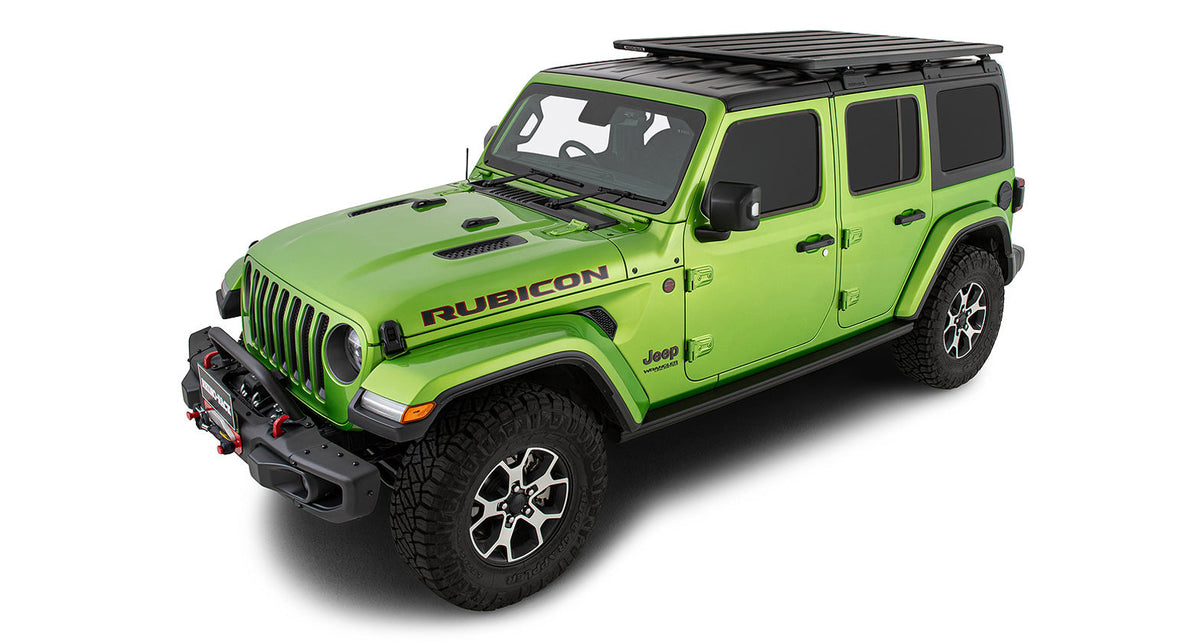 Jeep Wrangler Rubicon mit Dachplattform