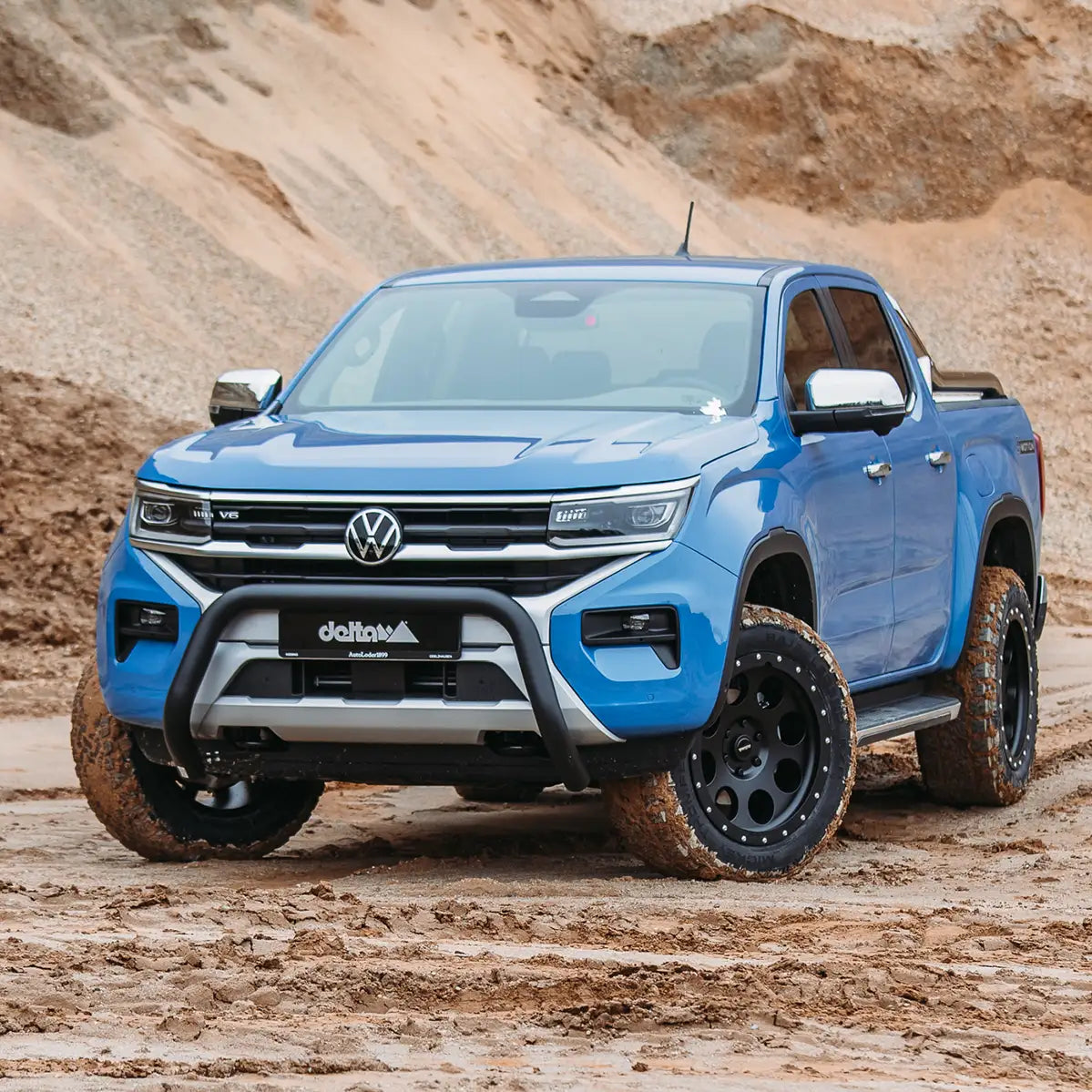 VW Amarok mit Offroad-Frontbügel