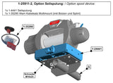 Optionale Seilspulung für Hidden Multi-Mount inklusive Kabel