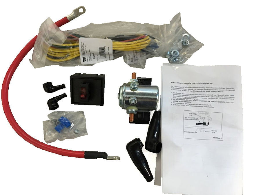 WARN Unterbrecherschalter mit Relais, 24 Volt