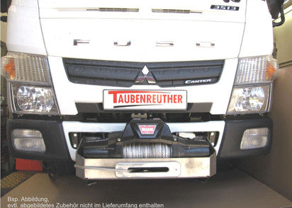 SEILWINDENANBAUSATZ FUSO CANTER 3,5T INKL. WARN VR EVO 12S