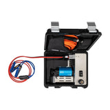 Oberansicht des Koffers mit Verkabelung 