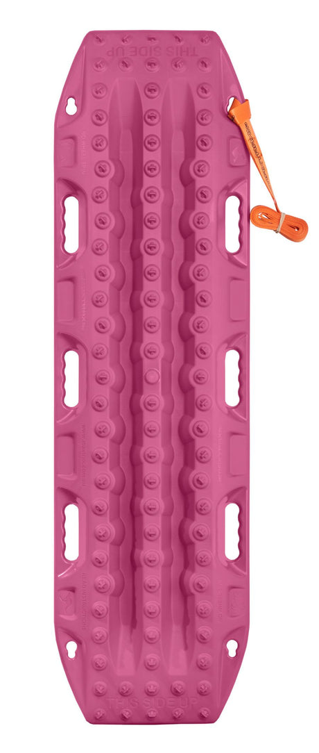 Oberansicht mit Leash MKII Maxtrax Pinke Bergeboards