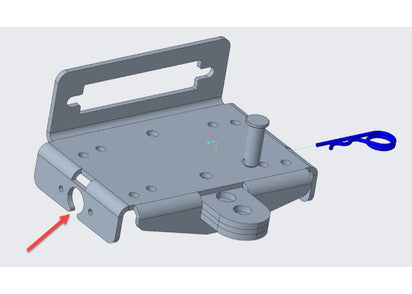 MULTI-MOUNT SEILWINDENTRÄGER SET "KLEIN" FÜR WARN ATV SEILWINDEN