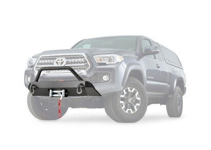 WARN SEMI-HIDDEN SEILWINDENANBAUSATZ TOYOTA TACOMA 16-21