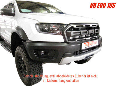 SEILWINDEN SET FÜR FORD RANGER RAPTOR 2019 - 11/2022, INKL. WARN VR EVO 10S