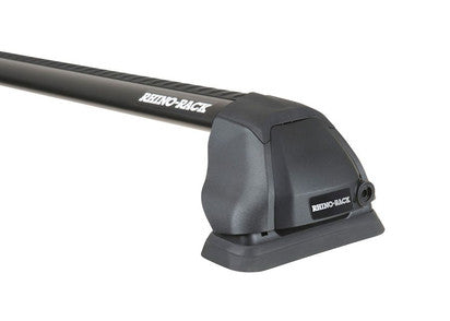 RHINO RACK SPORTZ TRÄGER (2), 2500 FÜSSE MITSUBISHI L200 DC AB '07-2015, SCHWARZ