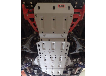 ARB UNTERFAHRSCHUTZ ISUZU D-MAX AB 20 AUTOMATIK, STAHL 3MM, 4-TEILIG