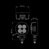 Strands UNITY WORK LIGHT ROUND 11W – Ansicht 3
