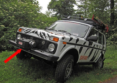 SEILWINDEN SET LADA NIVA (TAIGA) MIT WARN M8000