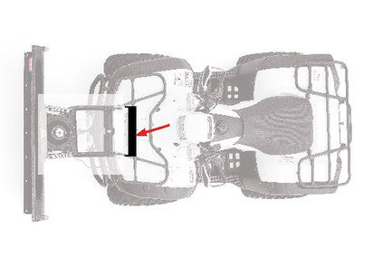 SCHNEEPFLUGANBAUSATZ ARCTIC CAT FÜR WARN PROVANTAGE-PFLUG, "FRONT-MOUNT"