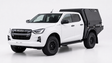 AluBlack Flatbed mit 3/4-Canopy für Isuzu D-Max 2023+ Doppelkabine