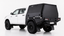 AluBlack Flatbed mit 3/4-Canopy für Toyota Hilux 2016+ Doppelkabine