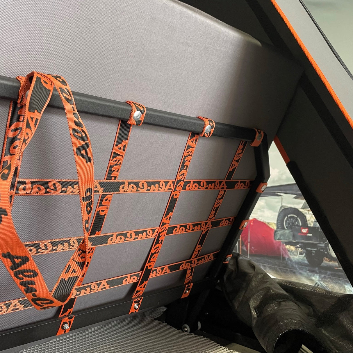 Alu Cab Rückenlehne Nahaufnahme