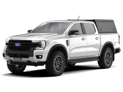 Alu-Cab Hardtop "Explorer" für Ford Ranger 2023+ Doppelkabine Schwarz/Glatt
