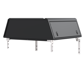 Alu-Cab Hardtop "Guard" für Ford Ranger 2023+ Doppelkabine schwarz/ glatt