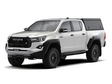 Alu-Cab Hardtop "Guard" für Toyota Hilux Revo 2016+ Doppelkabine schwarz/glatt