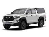 Alu-Cab Hardtop "Guard" für Toyota Hilux Revo 2016+ Doppelkabine schwarz/glatt