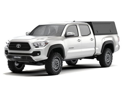 Alu-Cab Hardtop "Explorer" für Toyota Tacoma 2016-2023 Long Bed schwarz/geriffelt
