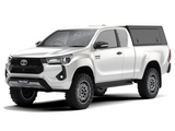 Alu-Cab Hardtop "Guard" für Toyota Hilux Revo 2016+ Extrakabine schwarz/glatt