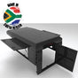 Alu-Cab Canopy Camper Isuzu D-Max X/Cab 2021, schwarz