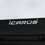 Alu-Cab Merchandise Icarus Sticker medium, weiß