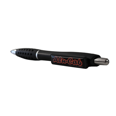 Alu-Cab Merchandise Kugelschreiber Schwarz