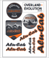 Alu-Cab Merchandise Aufkleber, matt