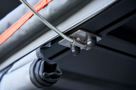 Alu Cab Family RT-4S Nahaufnahme Stangenbefestigung