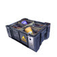 Bundle Ammo Box mit Taschen Set 4x Viertel Khaki