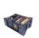 Bundle Ammo Box mit Taschen Set 3x Drittel Khaki