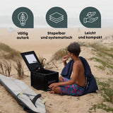 BOXIO WASH MAX+ | Camping Waschbecken und Wasserfilter-System