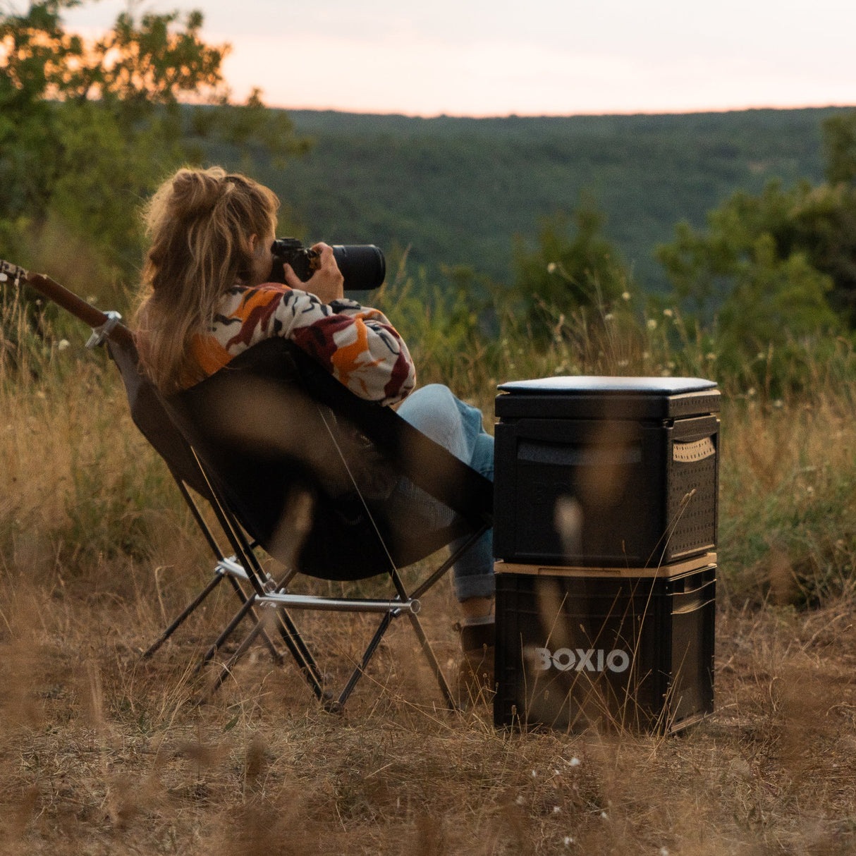 2er-Set BOXIO CHAIR I Campingstuhl-Set in SOLO UP