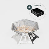 BOXIO FIRE I Feuerschale mit Grill