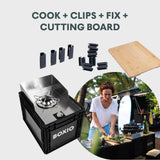 BOXIO KITCHEN PLUS I Mobile Outdoorküche mit Stehhöhe