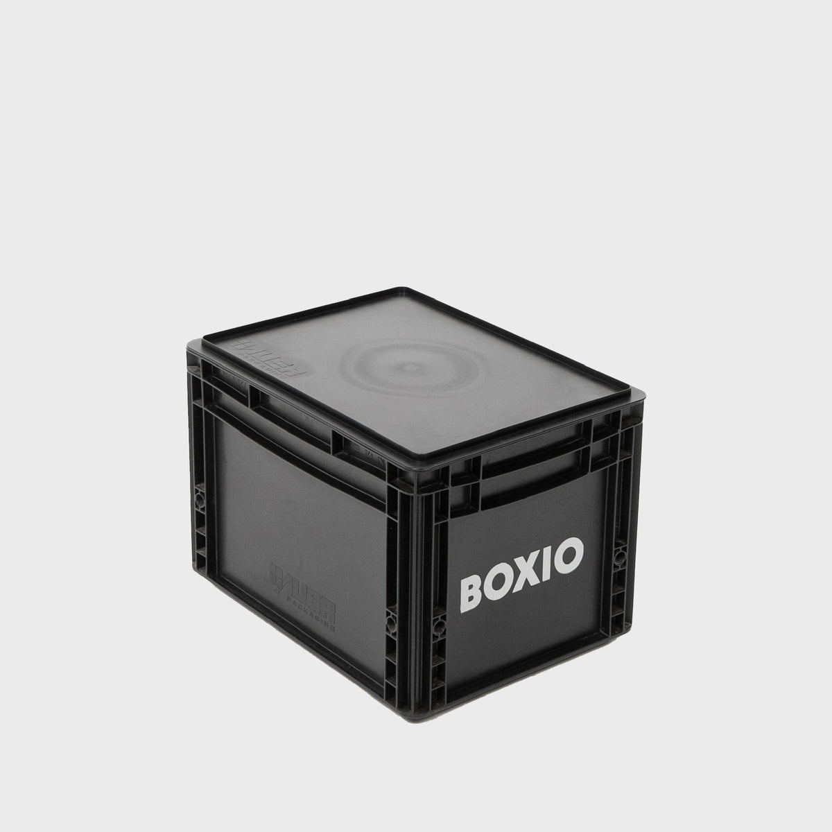 BOXIO SOLO | Eurobox mit Bohrlöchern für BOXIO TOILET & WASH (ohne Deckel)