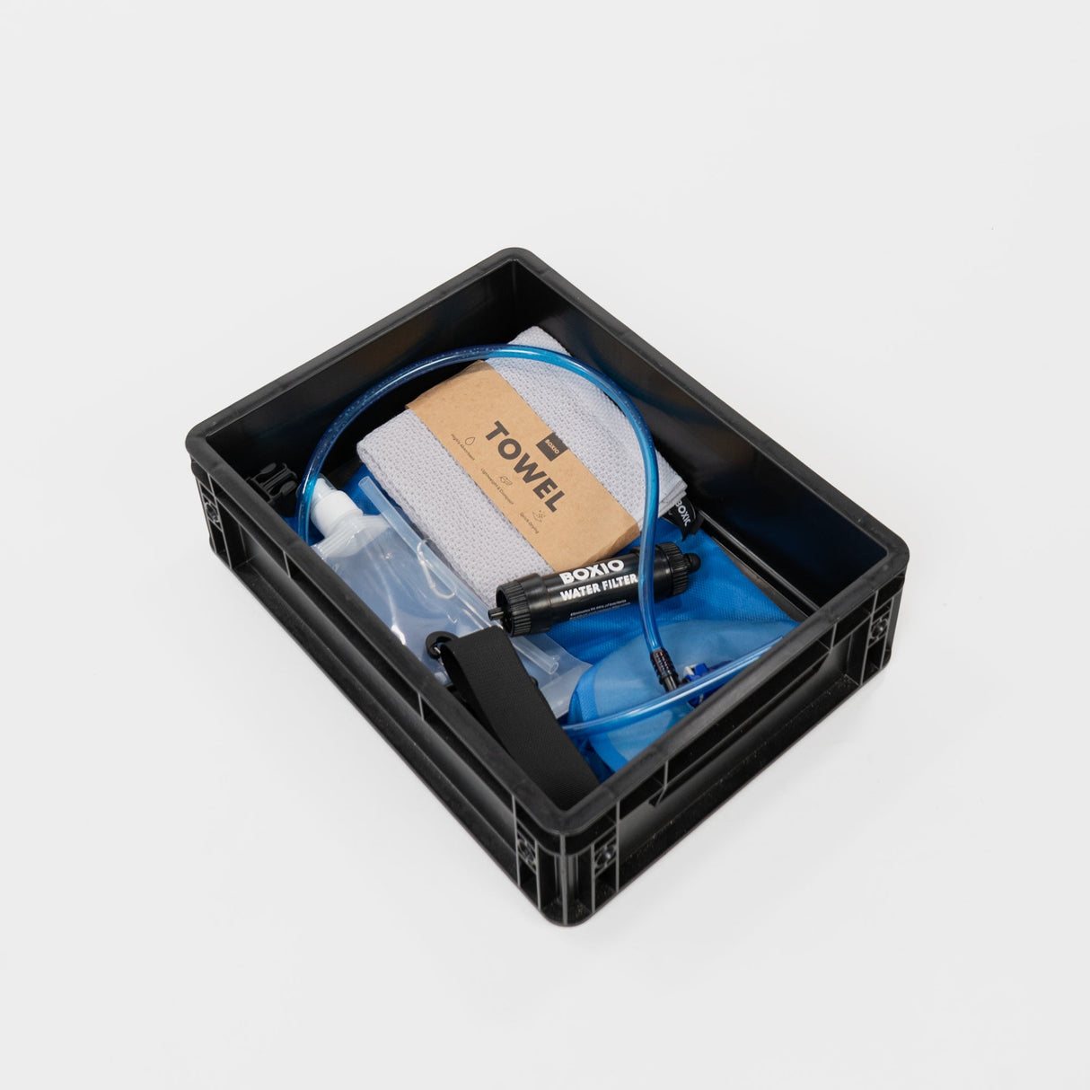 BOXIO WASH MAX+ | Camping Waschbecken und Wasserfilter-System