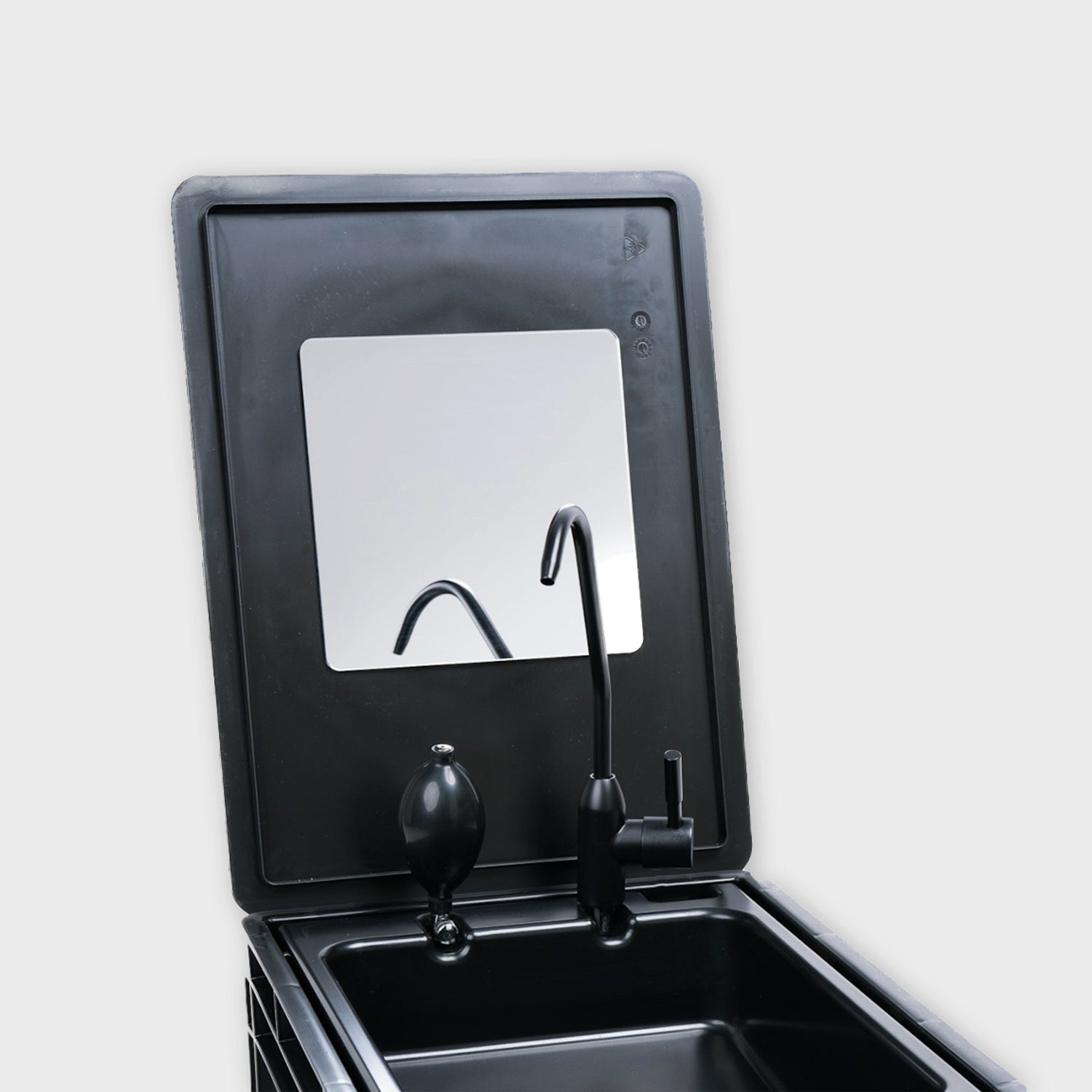 BOXIO MIRROR | Spiegel für mobiles Waschbecken