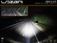 Lazer Lamps Linear-24 Elite Schwarz mit Doppelter E-Kennzeichen