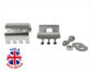 Lazer Lamps Bügelhalterungen 42 mm (Matt-Silber)