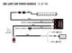 Lazer Lamps Kabelsatz Single-Lamp (Low Power, 12V)