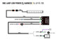 Lazer Lamps Kabelsatz Single-Lamp Harness (Low Power with Position Light)