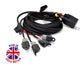 Lazer Lamps Kabelsatz Vierfach, Schalter, ST-Serie, Triple-R, Linear
