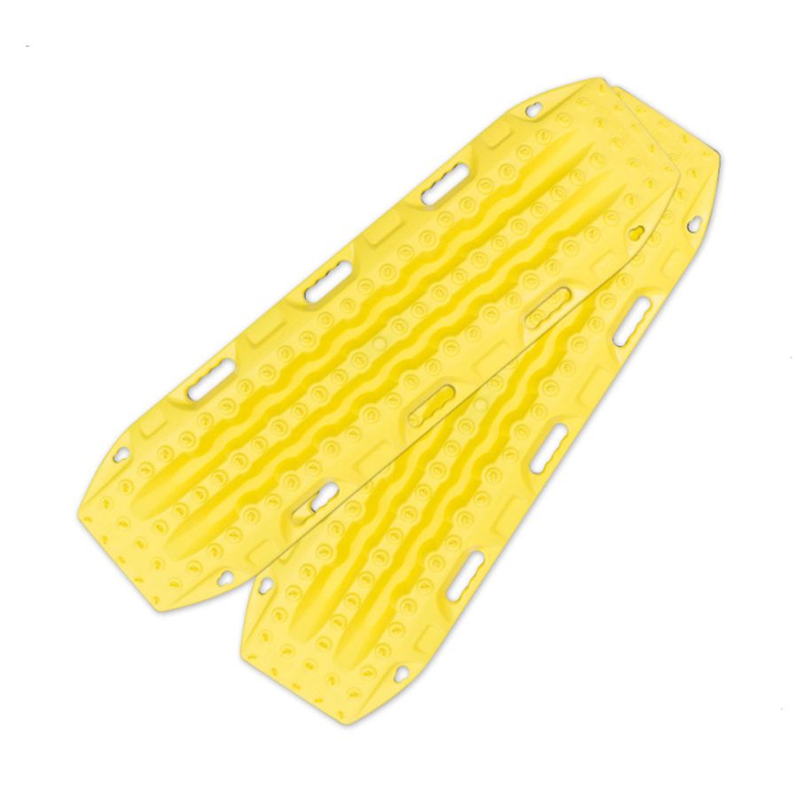 2x Oberansicht MAXTRAX MKII Bergeboards neongelb