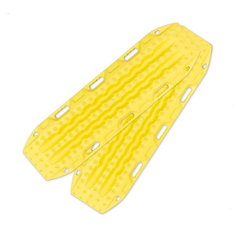 2x Oberansicht MAXTRAX MKII Bergeboards neongelb