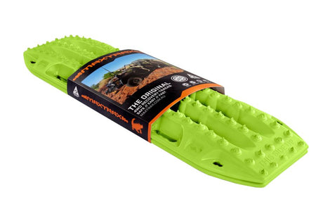 gestapelte MKII Maxtrax Hellgrün Bergeboards