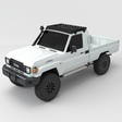 Predator Offroad Dachplattform für Toyota Land Cruiser 75/79 Series (1984+) Singlekabine