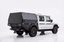 AluBlack Flatbed mit Canopy für Ineos Grenadier Quartermaster 2023+ Doppelkabine