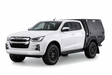 AluBlack Flatbed mit Canopy für Isuzu D-Max 2023+ Doppelkabine