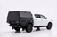 AluBlack Flatbed mit Canopy für Toyota Hilux 2016+ Doppelkabine